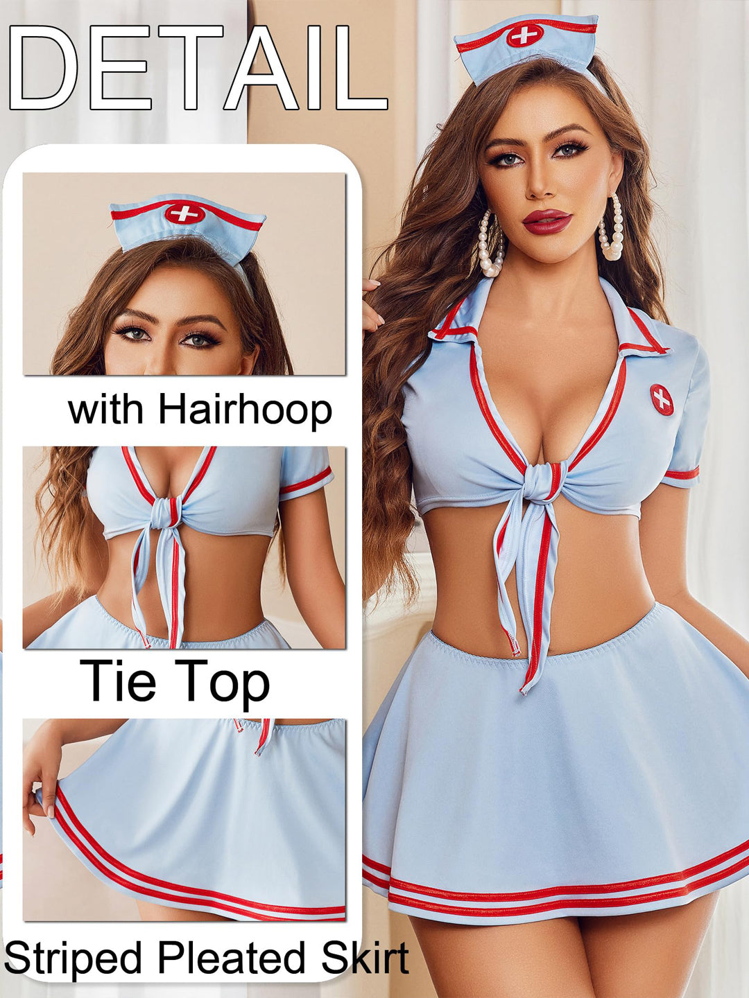 Naughty Nurse Lingerie Costume