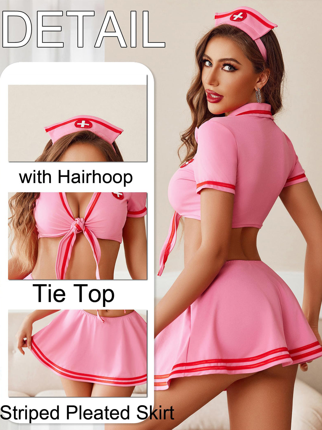 Naughty Nurse Lingerie Costume