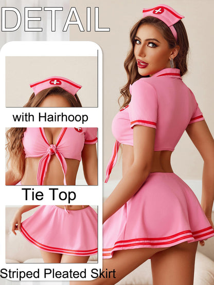 Naughty Nurse Lingerie Costume