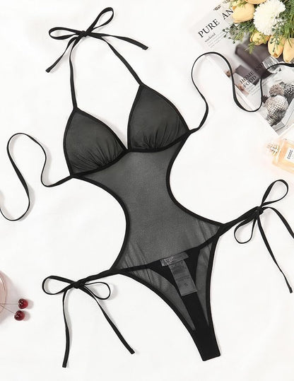 Deep V Teddy Lingerie